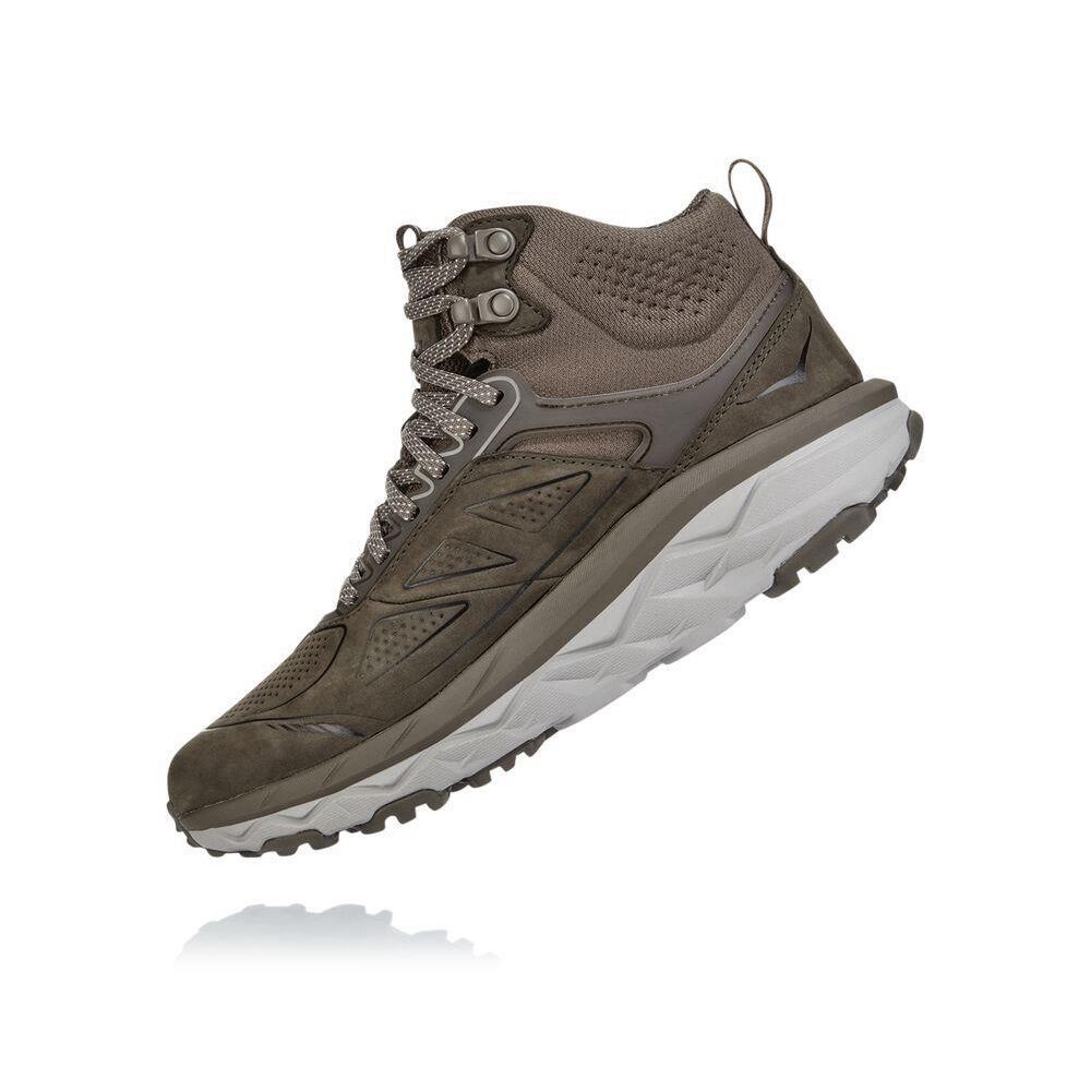 Hoka Challenger Mid GTX Fjellstøvler Dame Brune | 753810-QRG