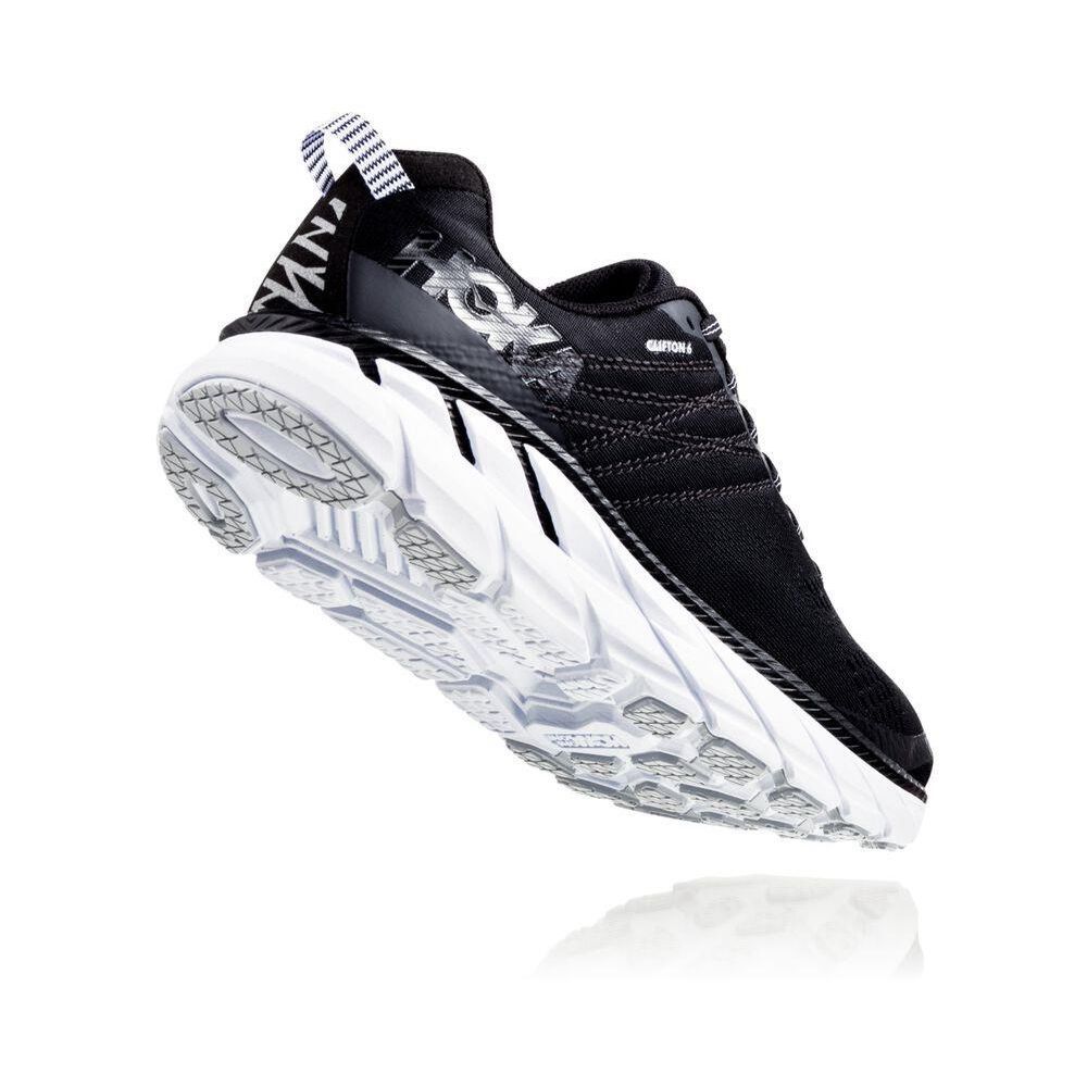 Hoka Clifton 6 Joggesko Dame Svarte | 057246-CQN