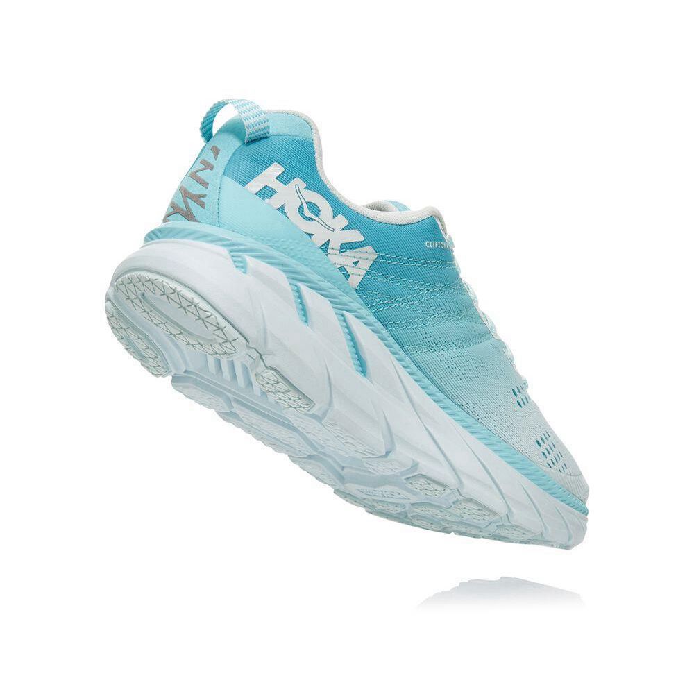 Hoka Clifton 6 Løpesko Dame Blå | 793058-BCL