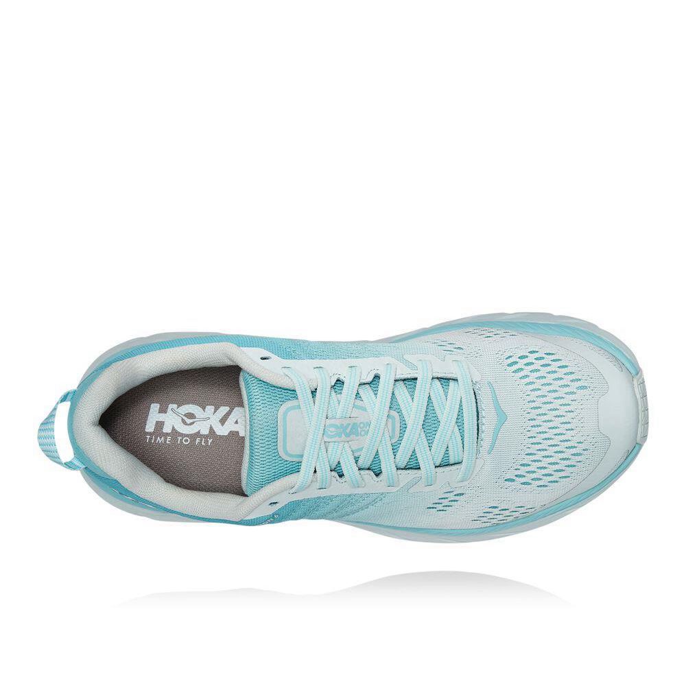 Hoka Clifton 6 Løpesko Dame Blå | 793058-BCL