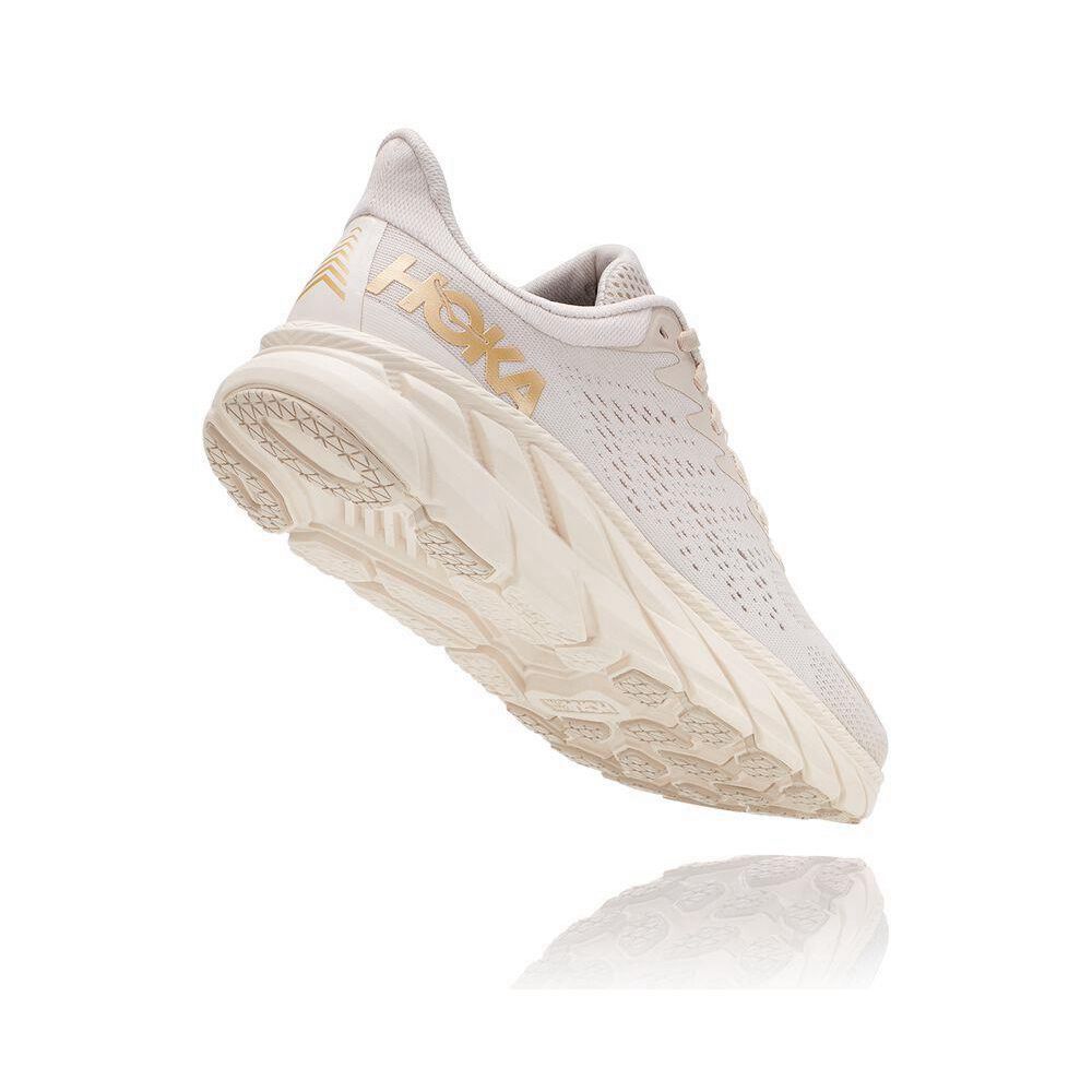 Hoka Clifton 7 Gåsko Dame Beige | 067852-HLY