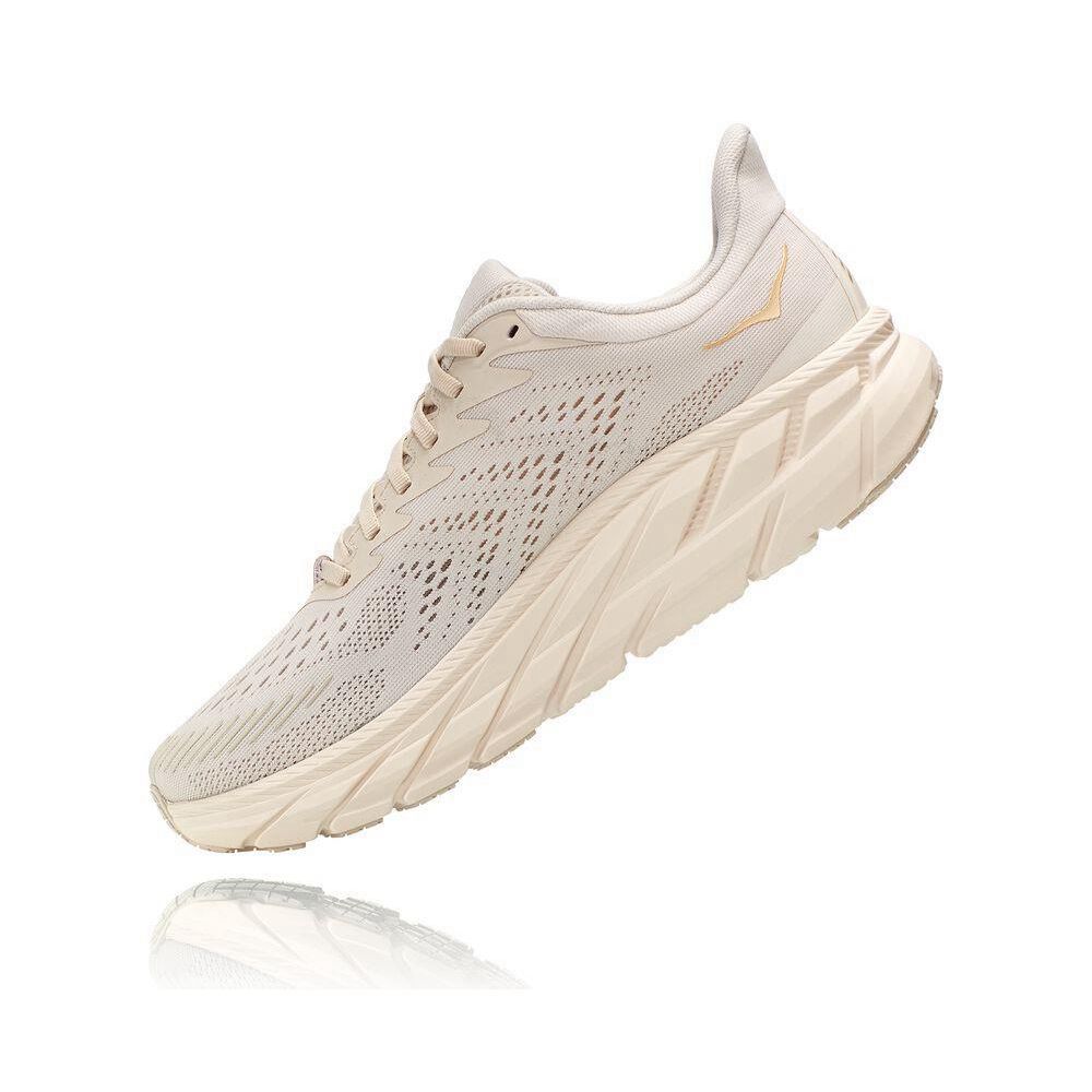 Hoka Clifton 7 Gåsko Herre Beige | 172904-BSD