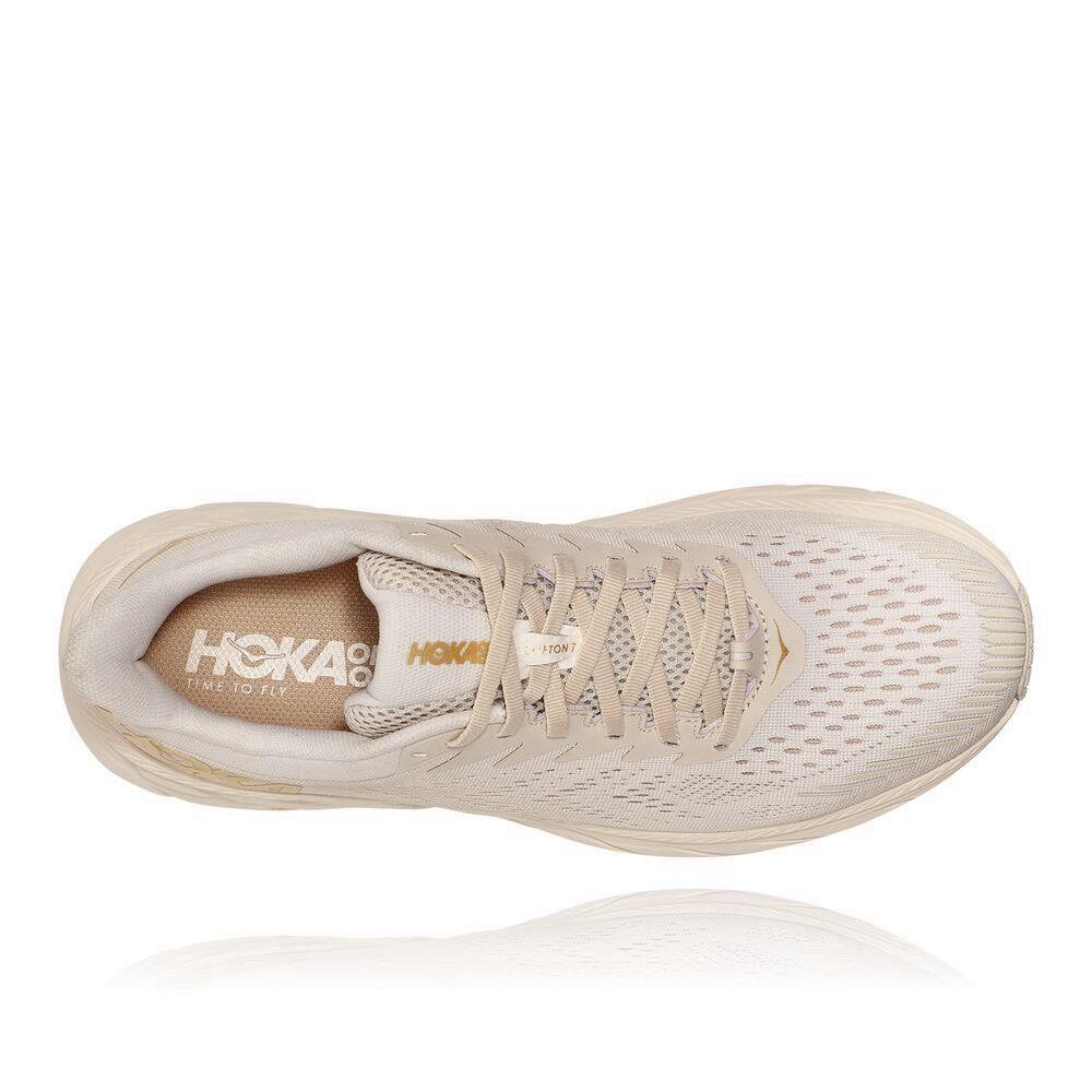 Hoka Clifton 7 Gåsko Herre Beige | 172904-BSD