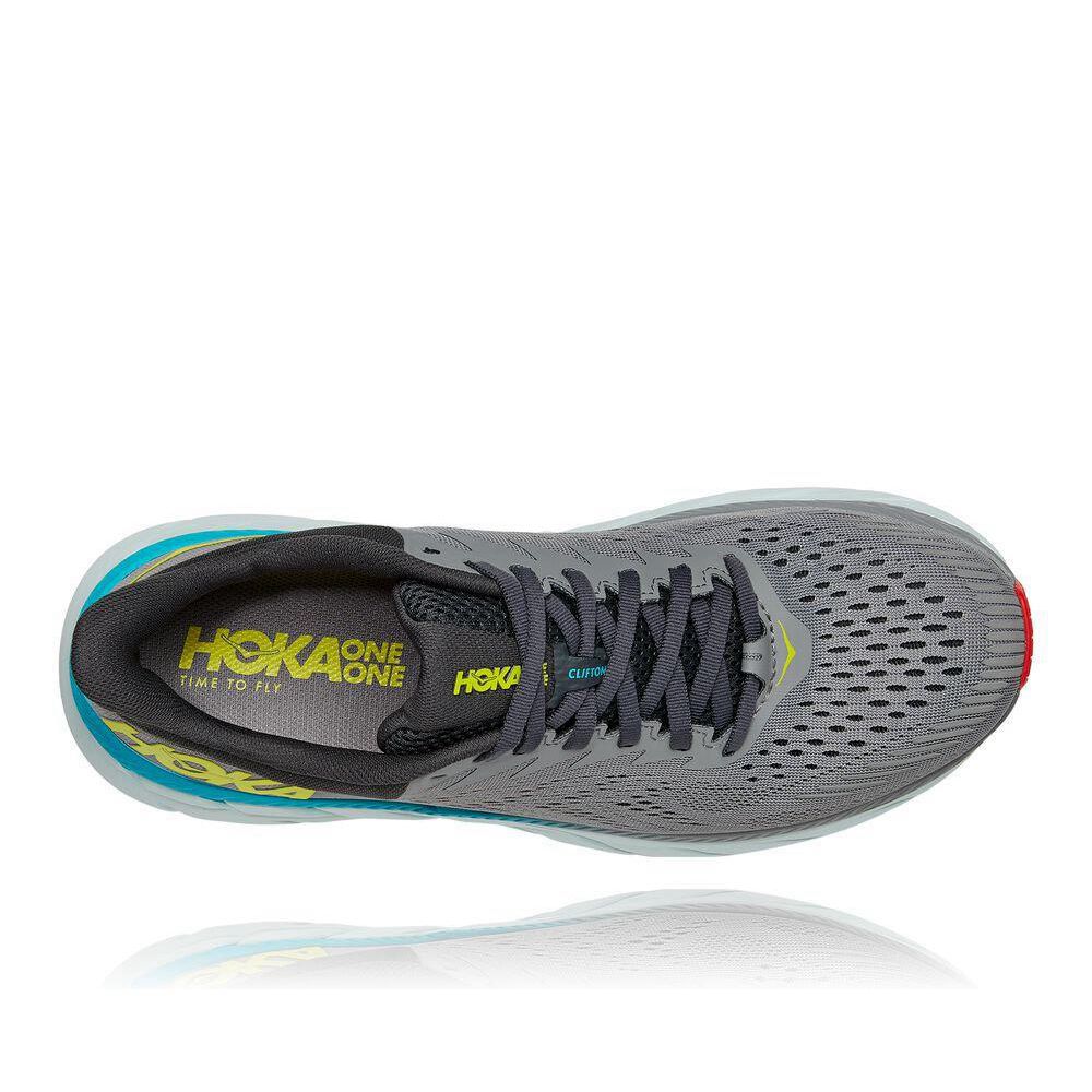 Hoka Clifton 7 Gåsko Herre Grå | 043672-DAP