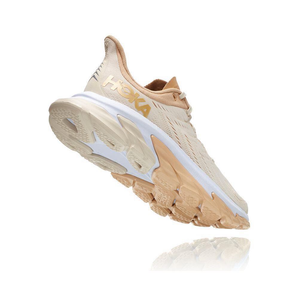 Hoka Clifton Edge Joggesko Dame Beige | 901236-QNZ