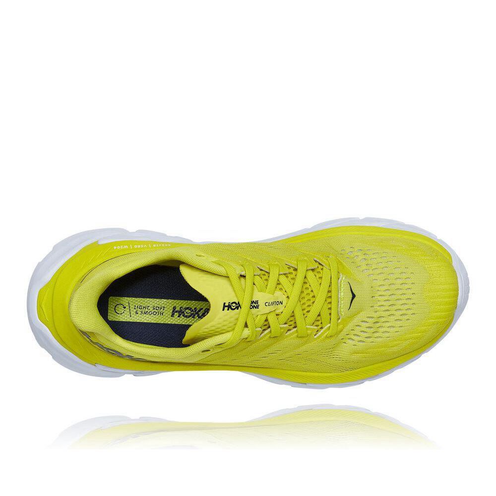 Hoka Clifton Edge Joggesko Dame Gul | 423719-YSD