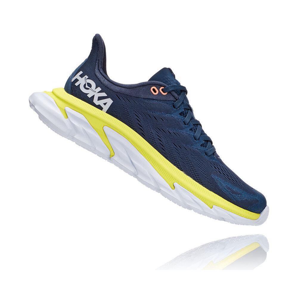 Hoka Clifton Edge Joggesko Dame Marineblå | 805612-WMB