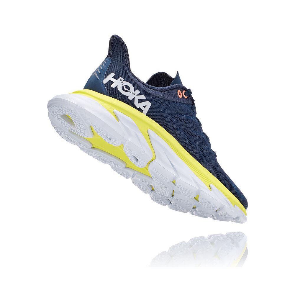 Hoka Clifton Edge Joggesko Dame Marineblå | 805612-WMB