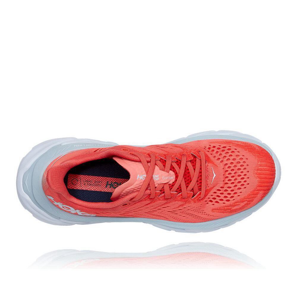 Hoka Clifton Edge Joggesko Dame Rød | 583401-DJC