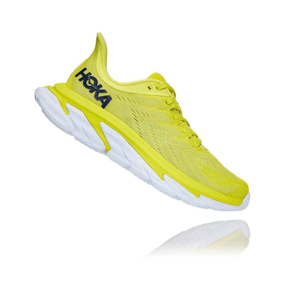 Hoka Clifton Edge Joggesko Herre Gul | 267943-HYA