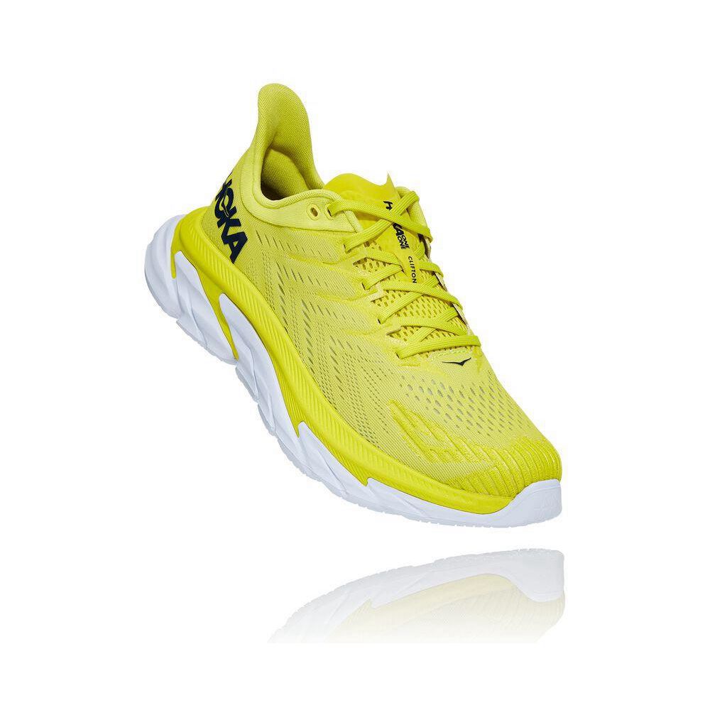 Hoka Clifton Edge Joggesko Herre Gul | 267943-HYA