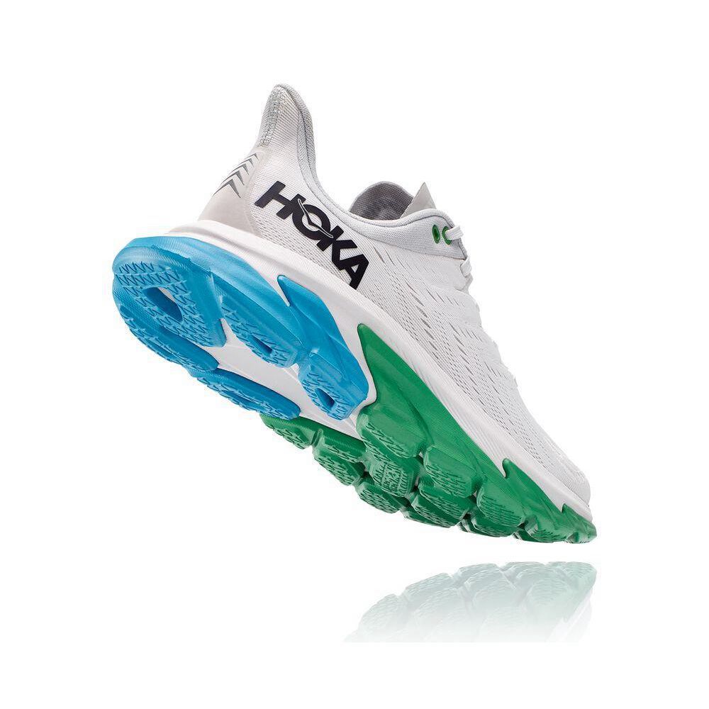 Hoka Clifton Edge Joggesko Herre Hvite Grønn | 397601-HXY