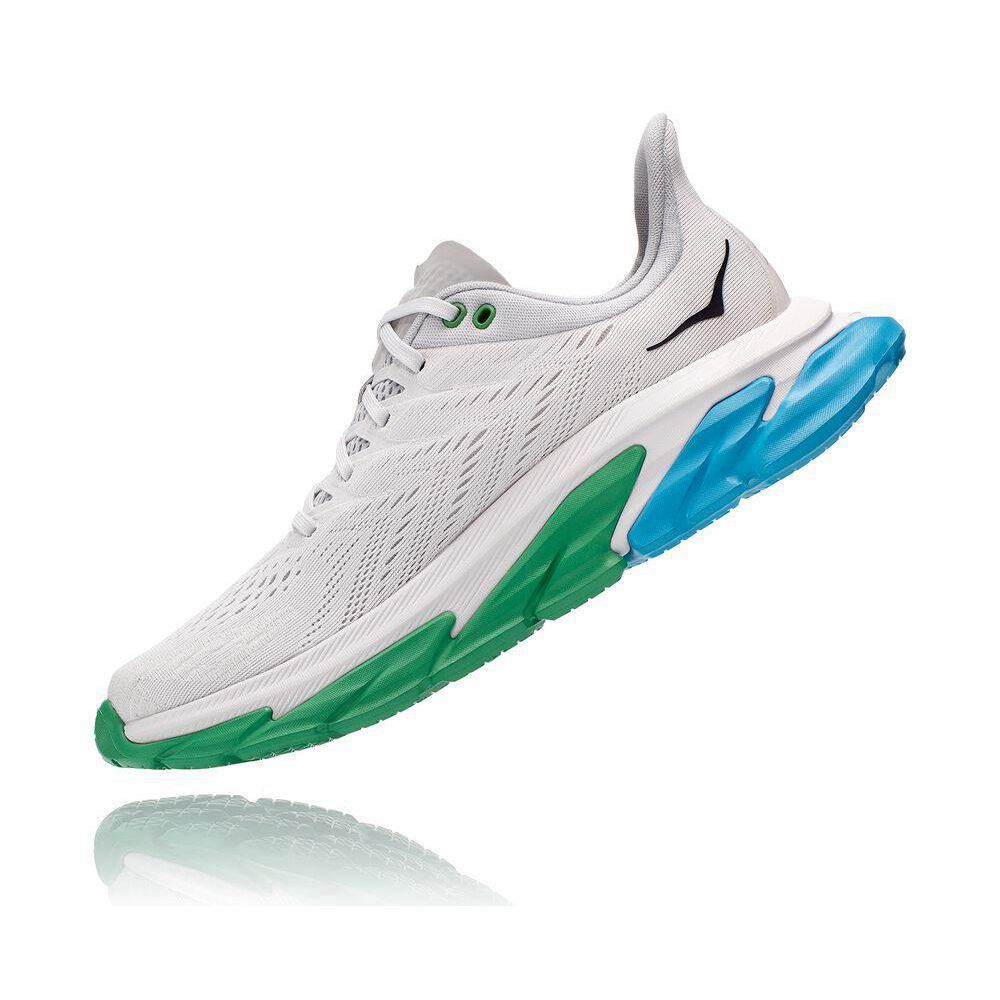 Hoka Clifton Edge Joggesko Herre Hvite Grønn | 397601-HXY