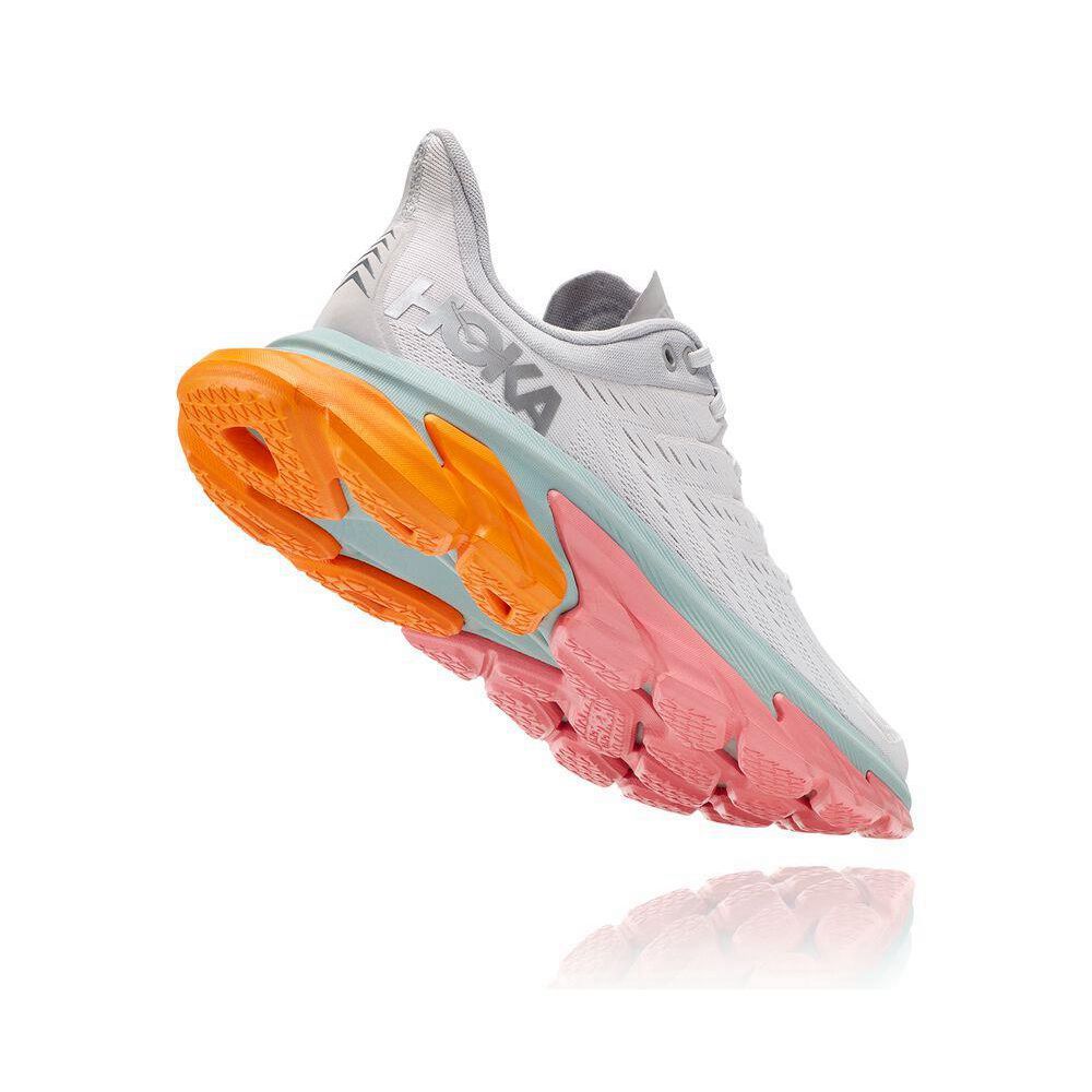 Hoka Clifton Edge Joggesko Herre Hvite Rosa | 140396-UIQ