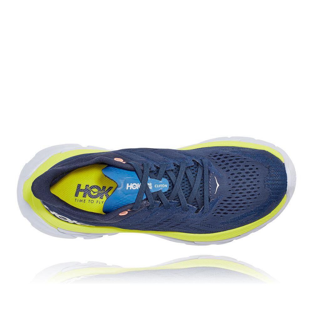 Hoka Clifton Edge Løpesko Vei Dame Marineblå | 379081-LXI