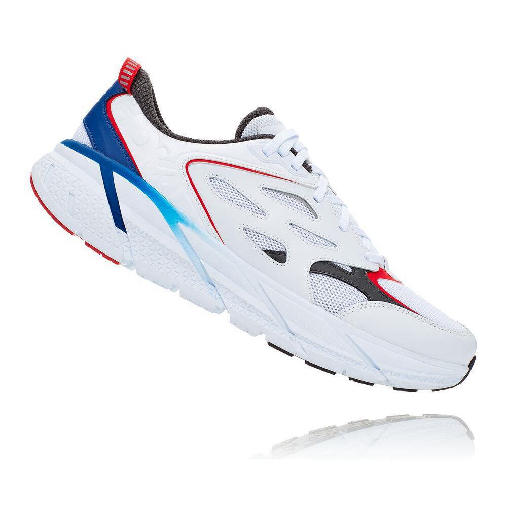 Hoka Clifton Joggesko Herre Hvite | 036274-INQ