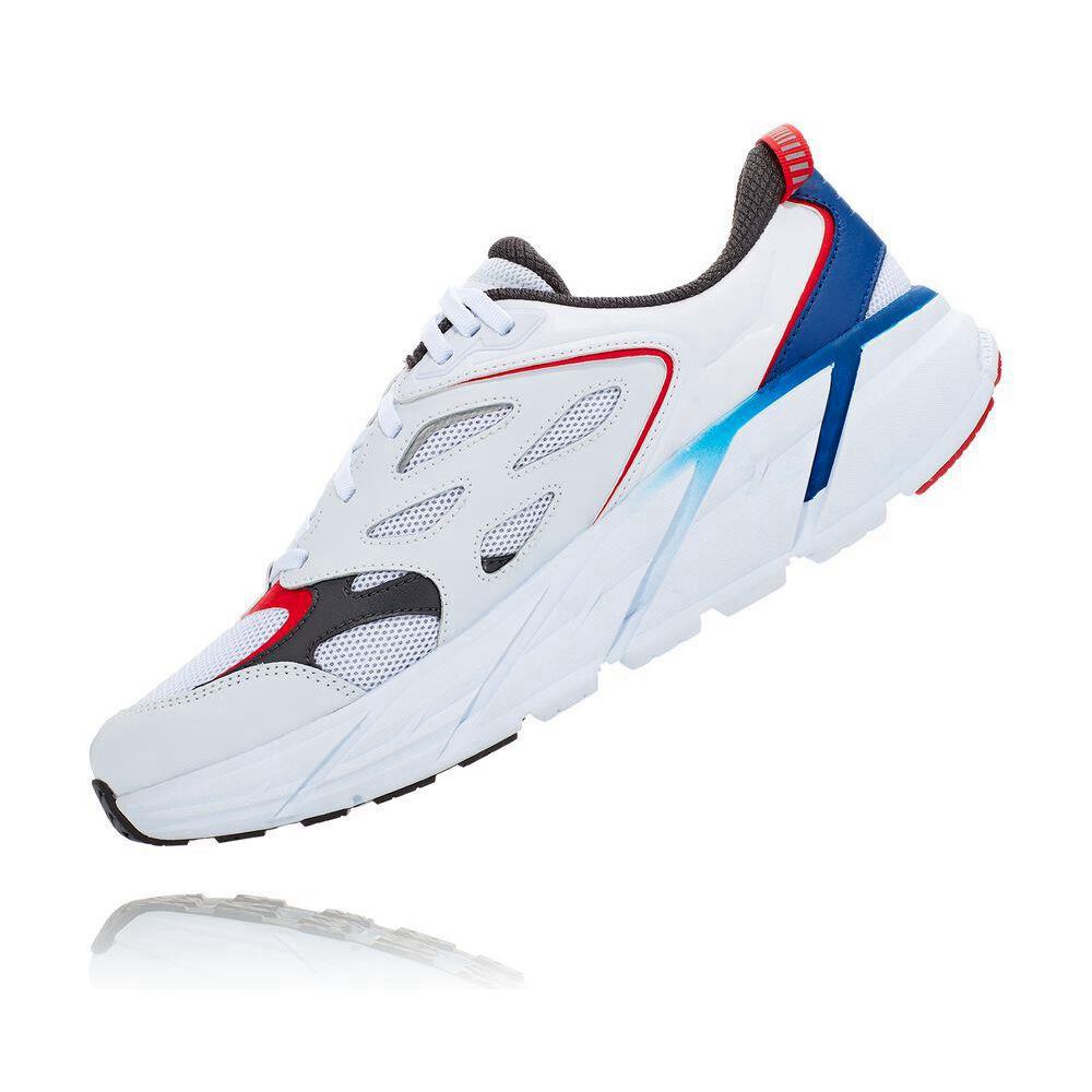 Hoka Clifton Joggesko Herre Hvite | 036274-INQ