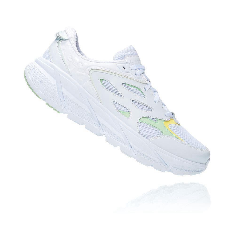 Hoka Clifton L Gåsko Dame Hvite | 268754-YGX