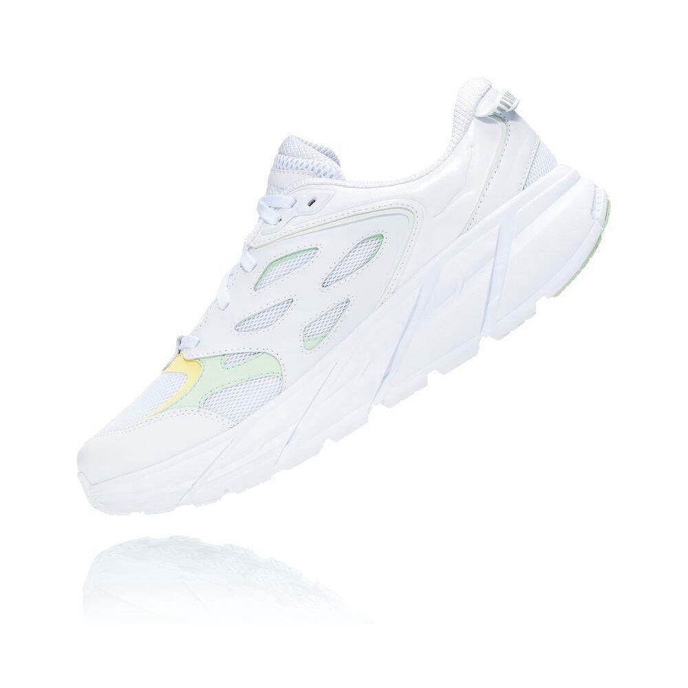 Hoka Clifton L Gåsko Dame Hvite | 268754-YGX