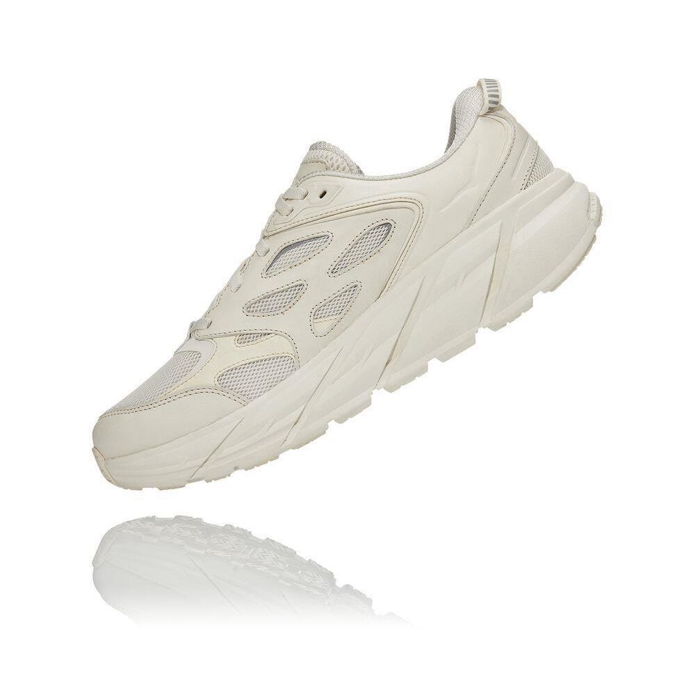 Hoka Clifton L Løpesko Vei Dame Hvite | 756942-RLW