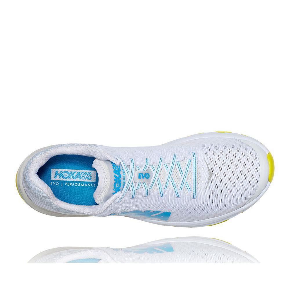 Hoka EVO Carbon Rocket Gåsko Dame Hvite | 628754-AVF