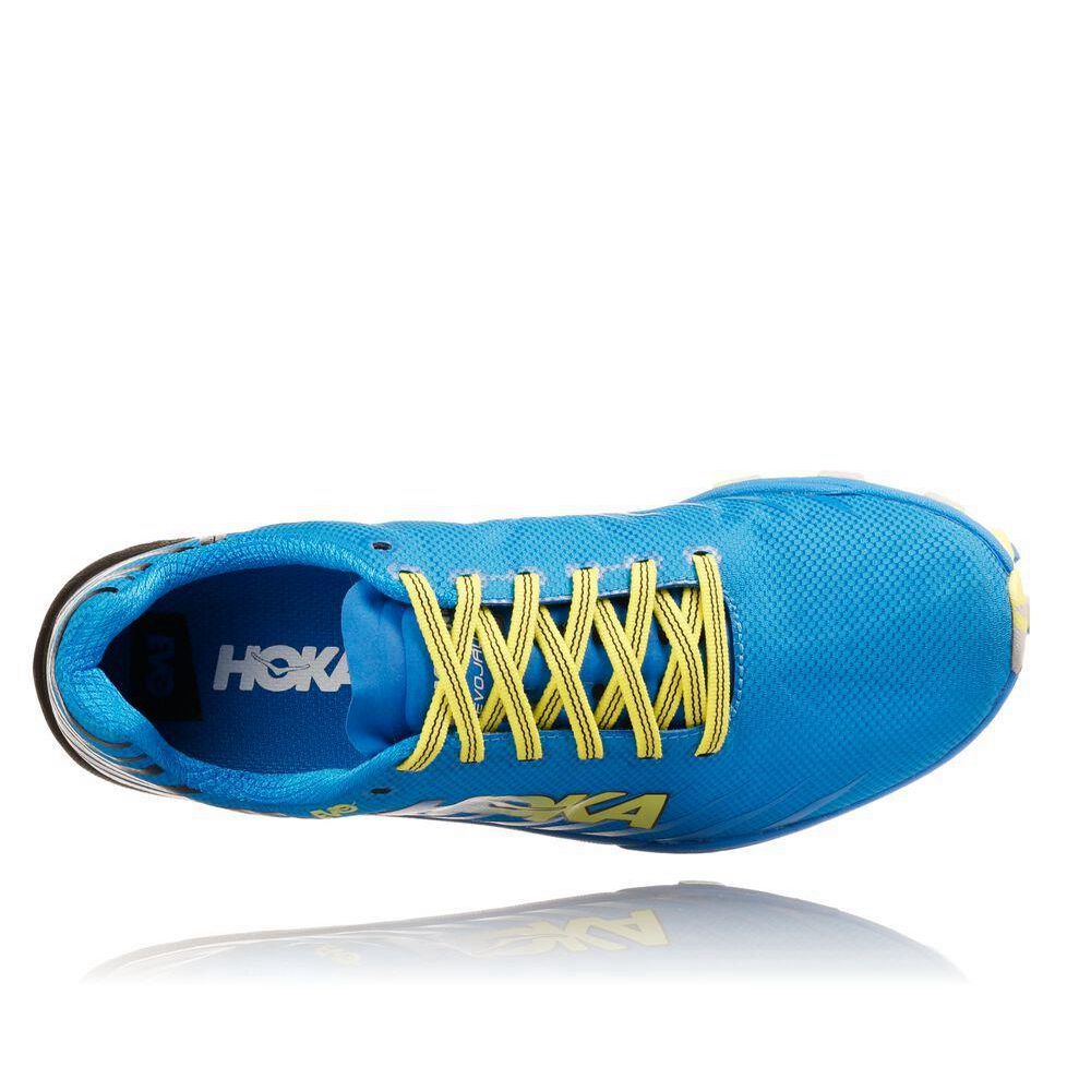 Hoka EVO Jawz Trail Løpesko Dame Blå | 064582-BCJ