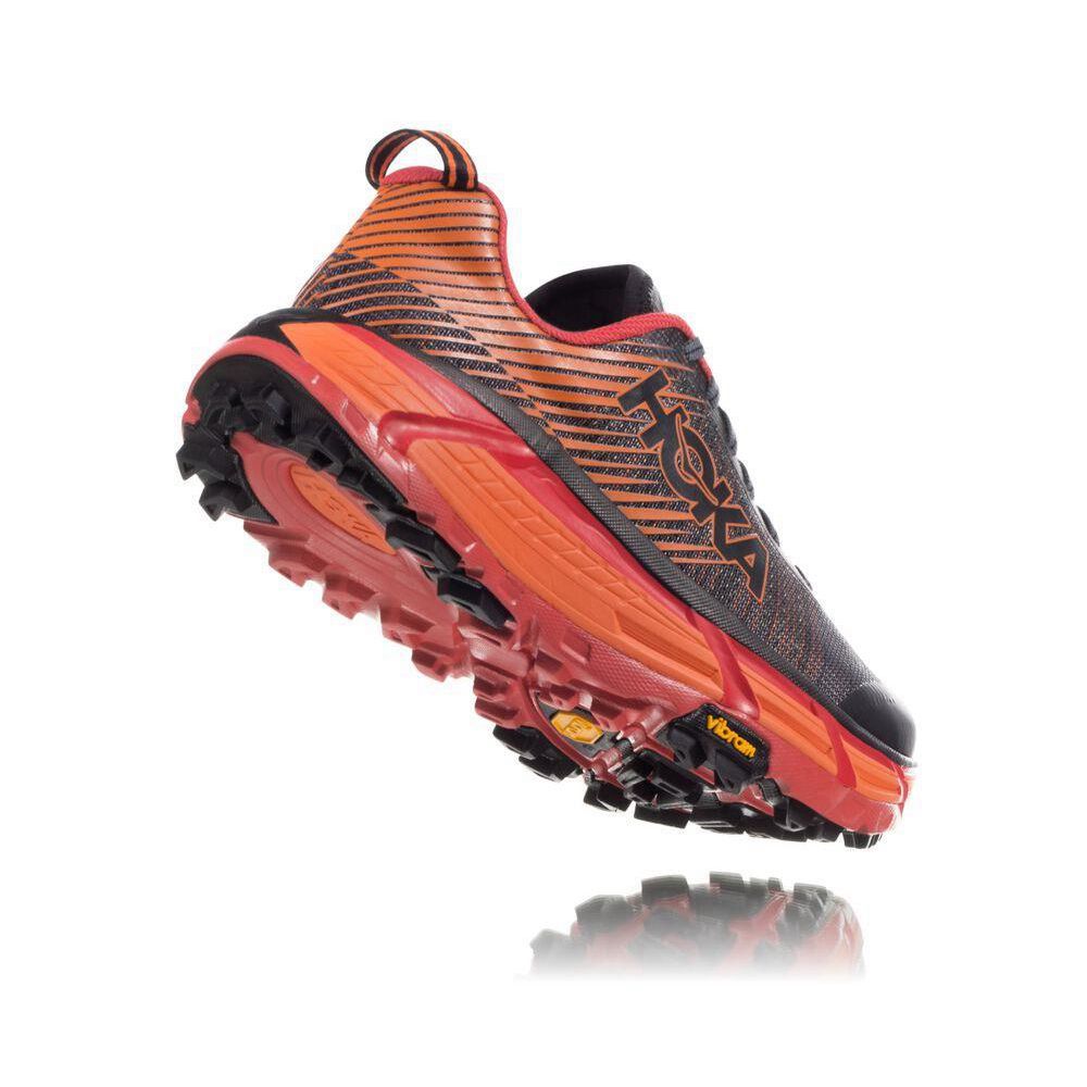 Hoka EVO Mafate 2 Fjellsko Dame Svarte Oransje | 475908-VJD