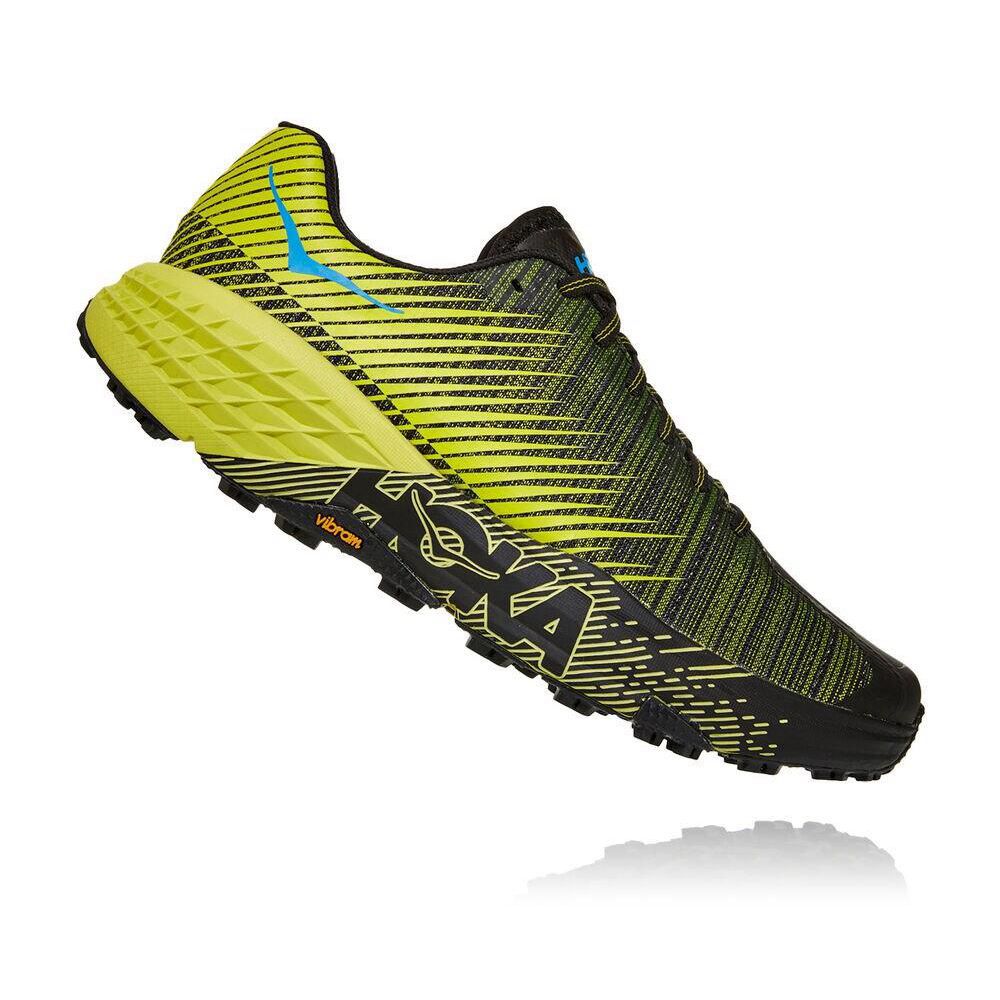 Hoka EVO Speedgoat Fjellsko Dame Gul Svarte | 589241-VMX