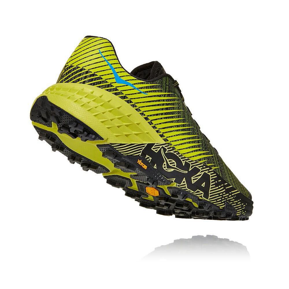 Hoka EVO Speedgoat Fjellsko Dame Gul Svarte | 589241-VMX