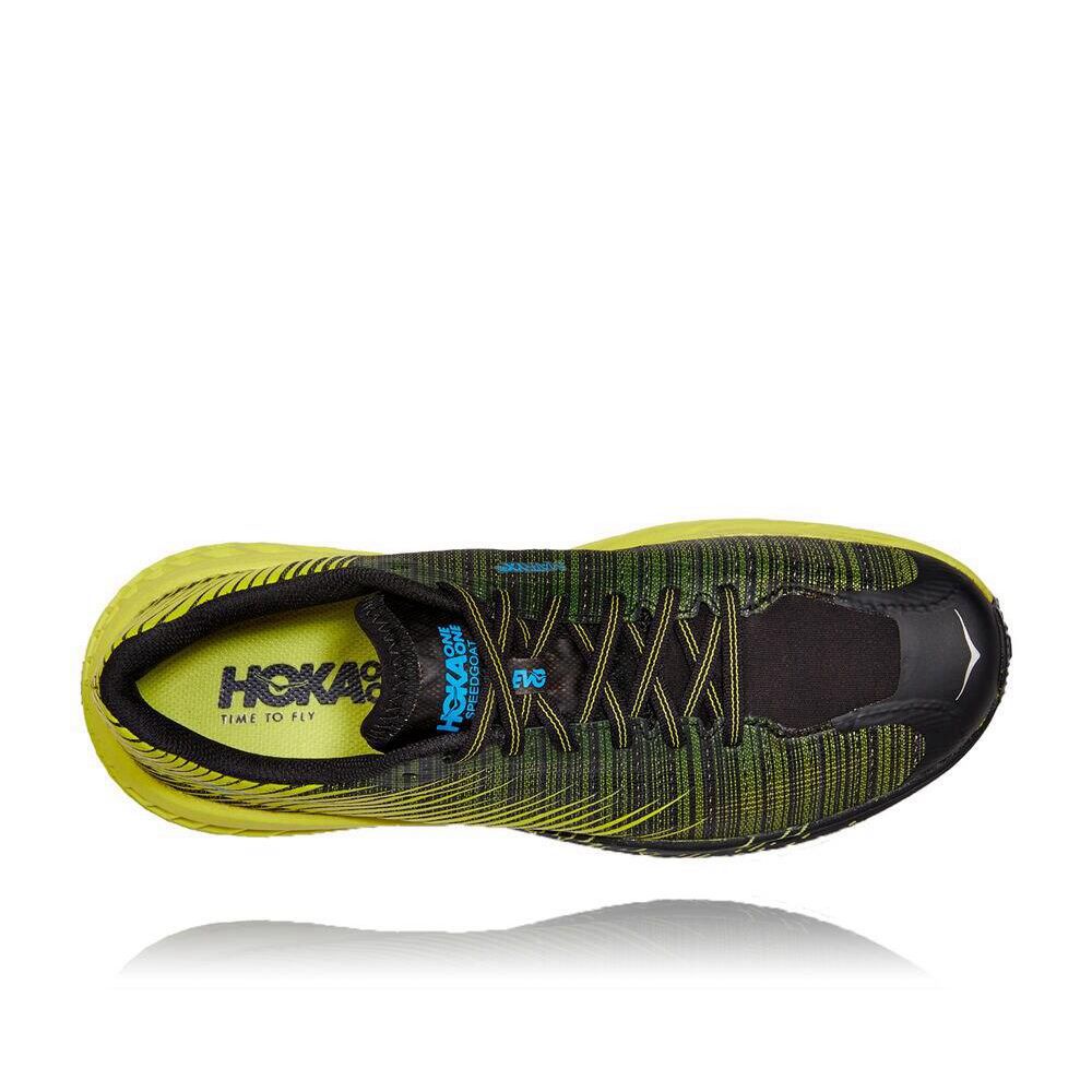 Hoka EVO Speedgoat Fjellsko Dame Gul Svarte | 589241-VMX