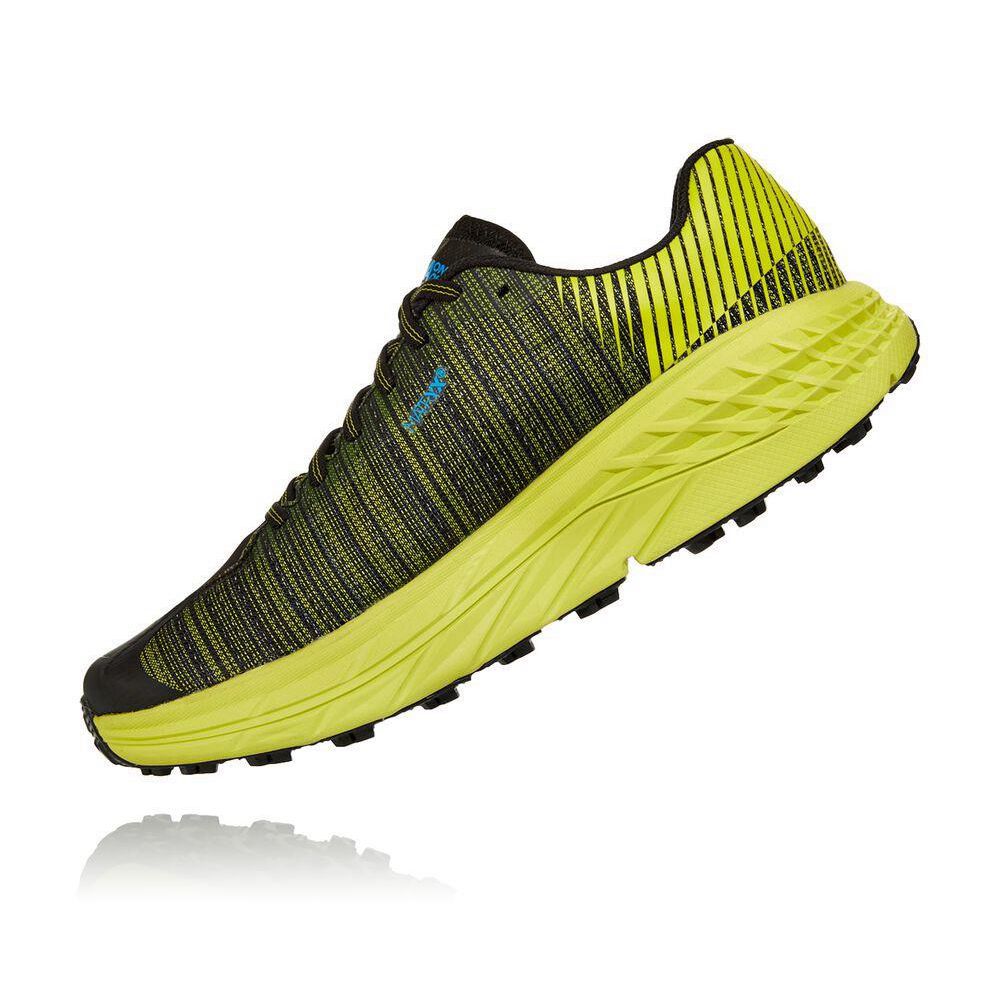 Hoka EVO Speedgoat Fjellsko Herre Gul Svarte | 814502-YEB