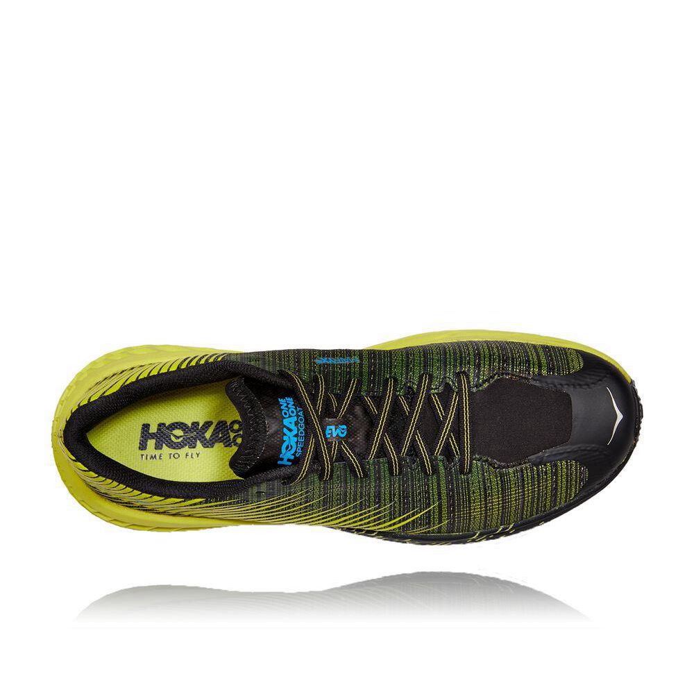 Hoka EVO Speedgoat Fjellsko Herre Gul Svarte | 814502-YEB