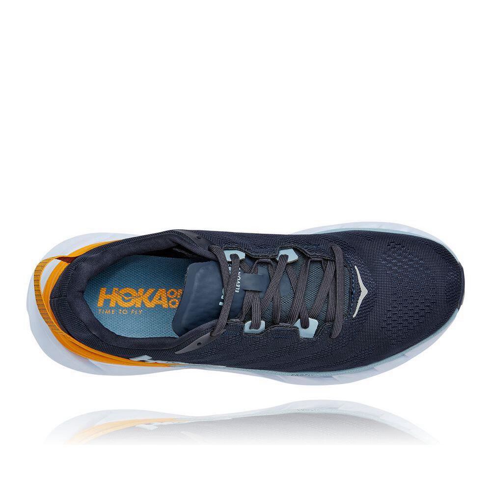 Hoka Elevon 2 Gåsko Herre Marineblå Gull | 465018-PFE