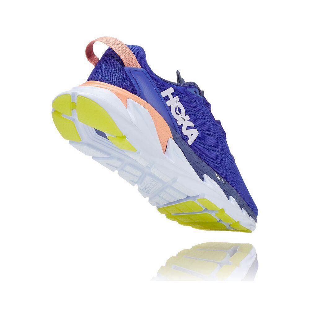 Hoka Elevon 2 Joggesko Dame Blå Rosa | 389725-RYC