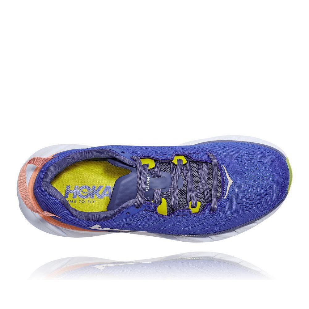 Hoka Elevon 2 Joggesko Dame Blå Rosa | 389725-RYC