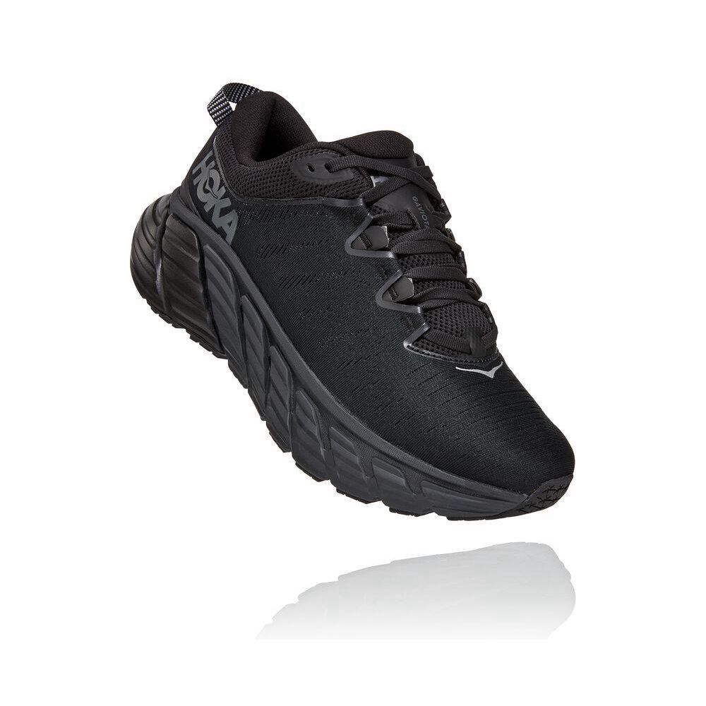 Hoka Gaviota 3 Joggesko Herre Svarte | 623045-GXM