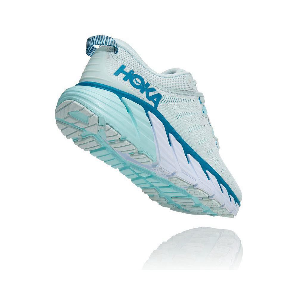 Hoka Gaviota 3 Løpesko Dame Hvite | 250869-XKR