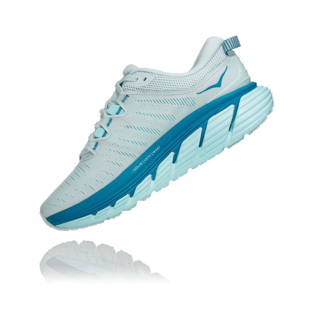 Hoka Gaviota 3 Løpesko Dame Hvite | 250869-XKR