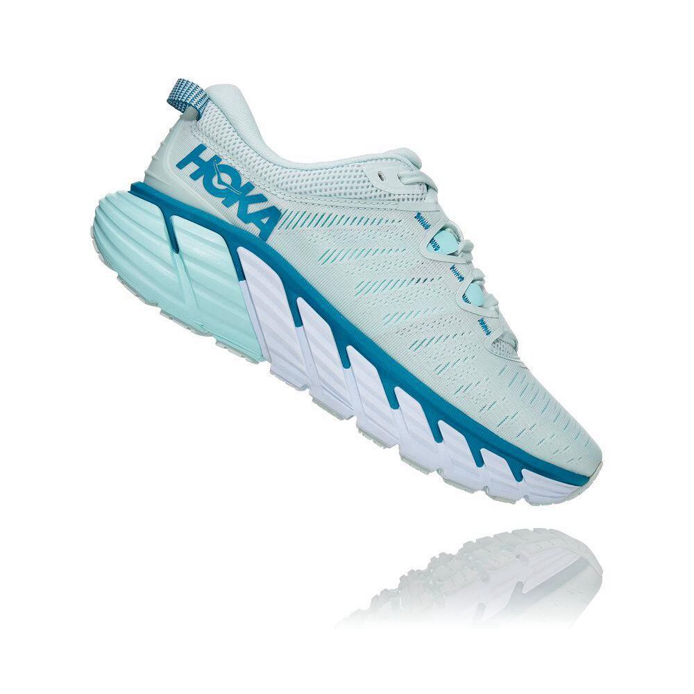 Hoka Gaviota 3 Løpesko Dame Hvite | 790328-IKC