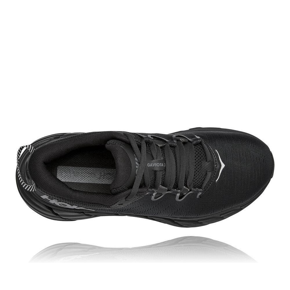 Hoka Gaviota 3 Løpesko Dame Svarte | 729081-VWM