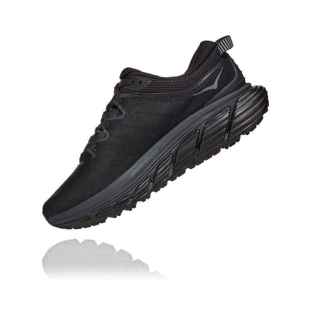 Hoka Gaviota 3 Løpesko Vei Dame Svarte | 968350-KGF