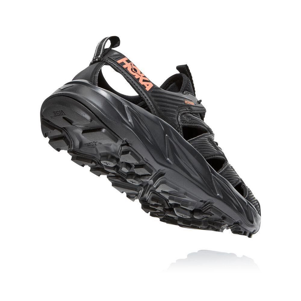 Hoka Hopara Platåsandaler Dame Svarte | 367582-JVR