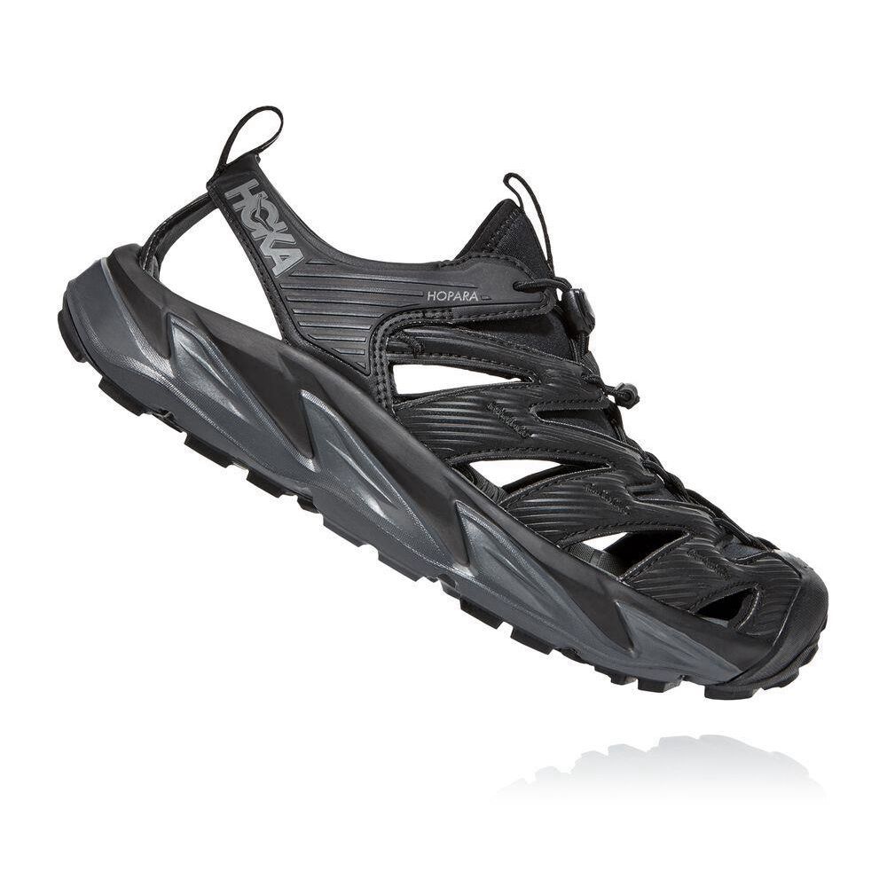 Hoka Hopara Platåsandaler Herre Svarte | 915420-SWB