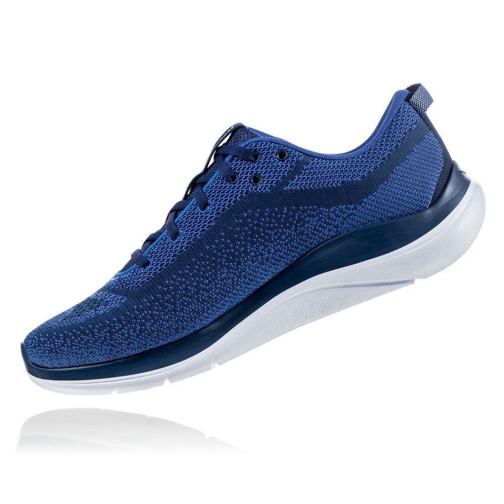 Hoka Hupana Flow Joggesko Herre Blå | 496538-XOA