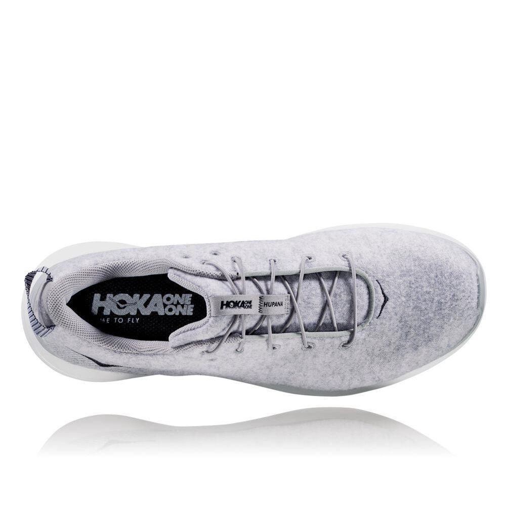 Hoka Hupana Flow Wool Gåsko Herre Grå | 259463-WCN