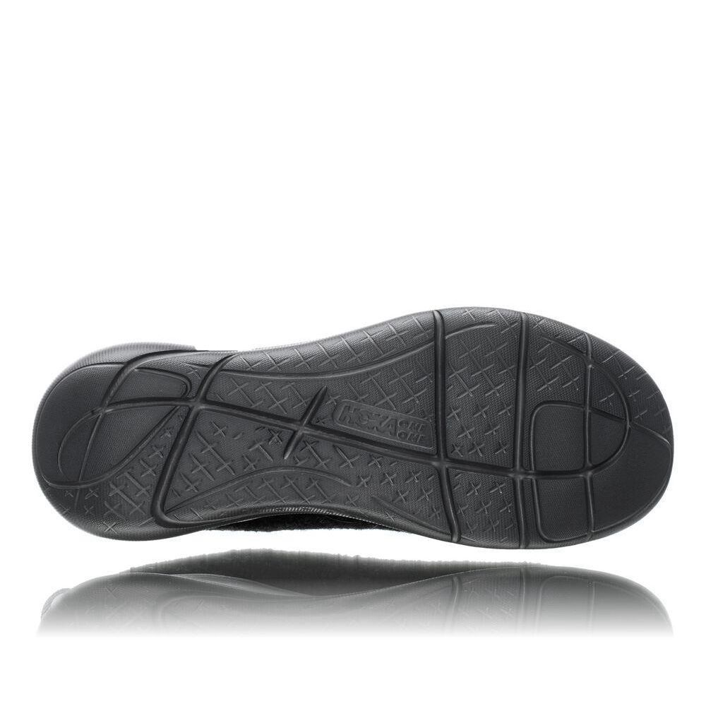 Hoka Hupana Flow Wool Gåsko Herre Svarte | 083254-MTG