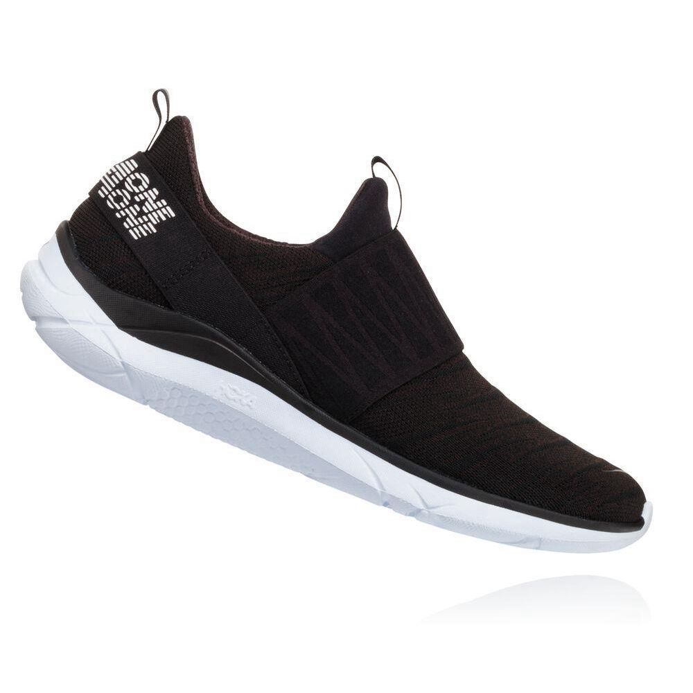 Hoka Hupana Slip Gåsko Dame Svarte | 643705-WQF