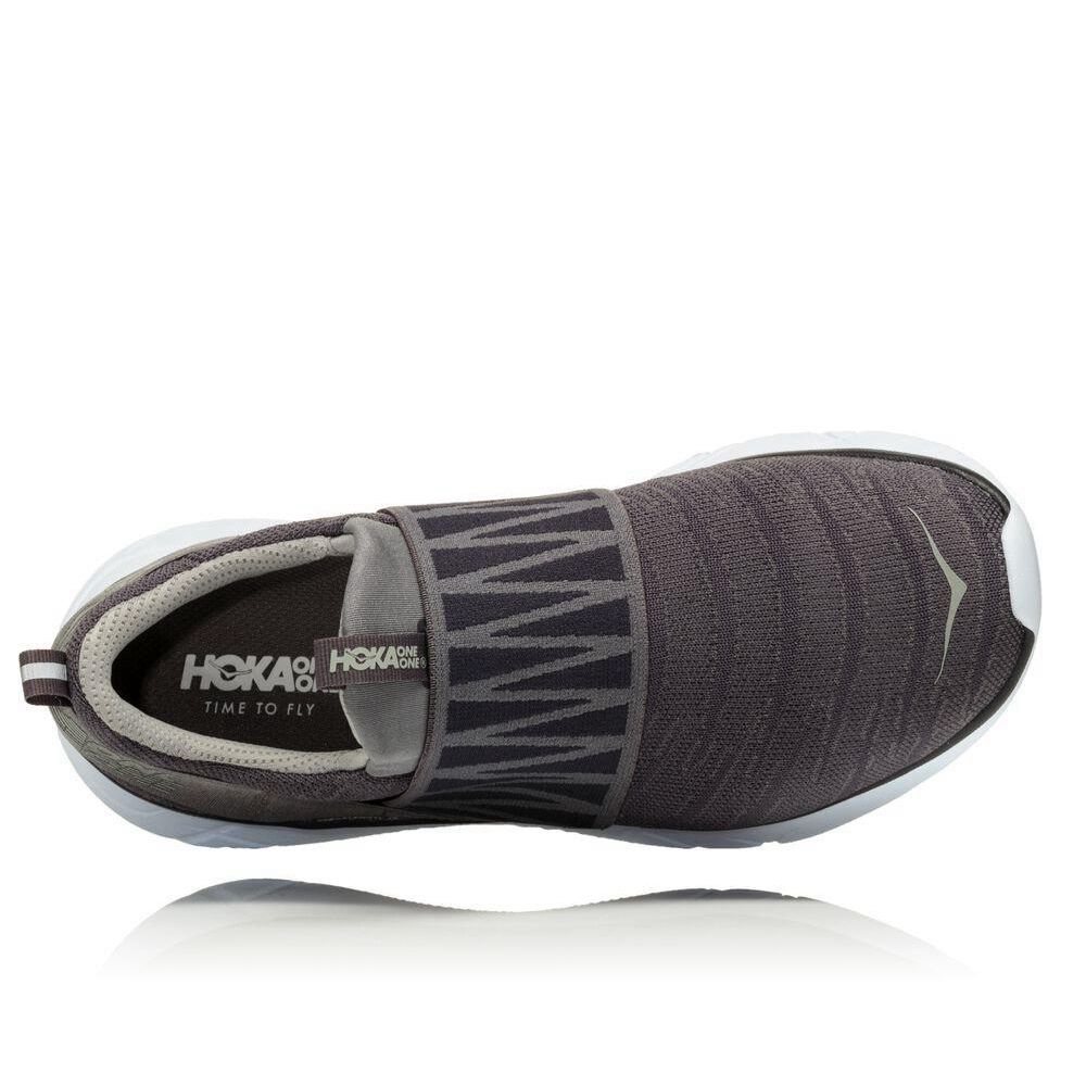 Hoka Hupana Slip Joggesko Dame Grå | 509826-BYR