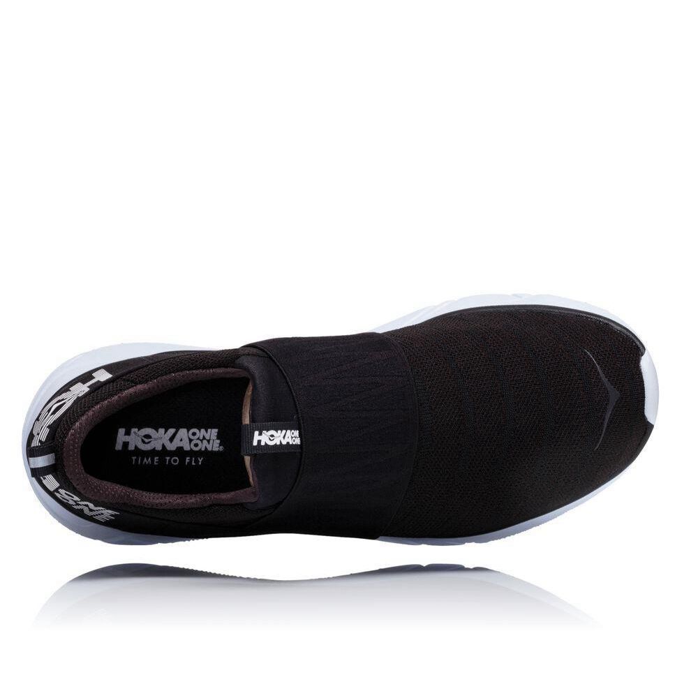 Hoka Hupana Slip Joggesko Dame Svarte | 813620-OUT