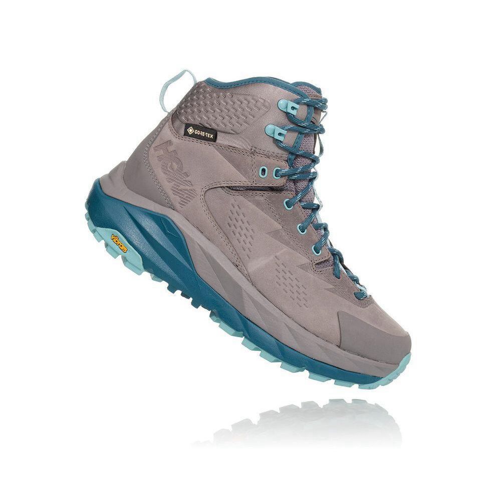 Hoka Kaha GTX Fjellstøvler Dame Grå | 021469-OKD